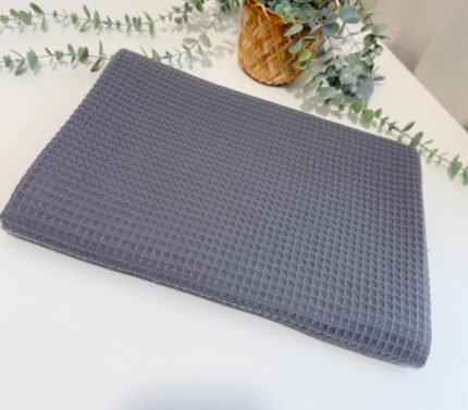 Medvilnės Vafliuko Rankšluostis "Pilkas"