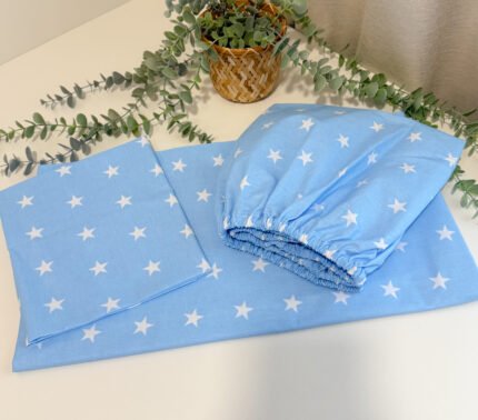 3 dalių patalynės komplektas "Žvaigždutės”